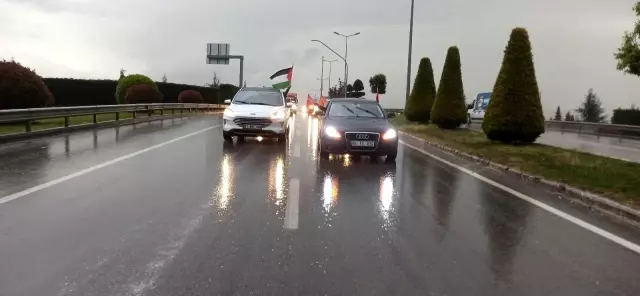 Kudüs şehitleri için gıyabi cenaze namazı ve basın açıklaması