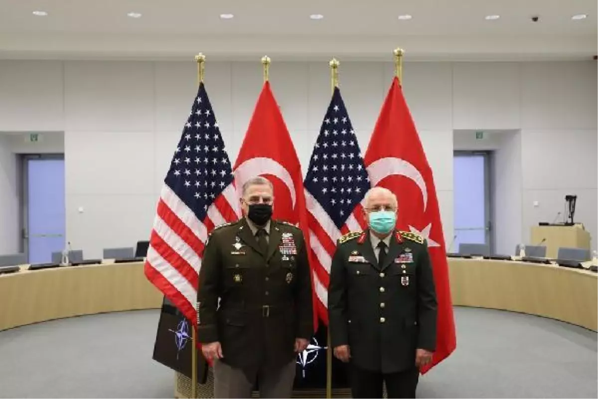 Genelkurmay Başkanı Güler, ABD'li mevkidaşıyla görüştü
