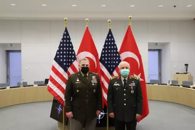 Genelkurmay Başkanı Güler, ABD'li mevkidaşıyla görüştü