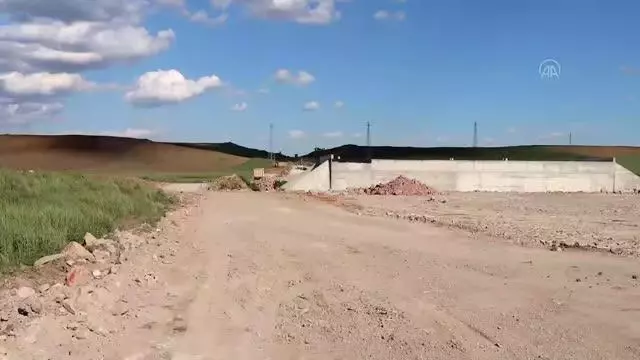 KIRKLARELİ - Halkalı-Kapıkule demir yolu hattında kullanılan merada yetiştirilen hayvan yemi besiciye dağıtılacak
