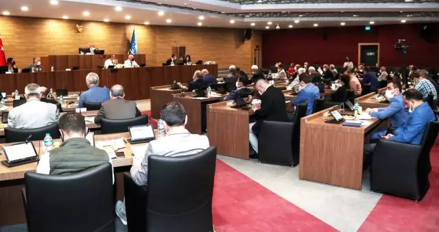 Kütahya Belediye Meclisi'nden İsrail'in Filistin'e yönelik saldırılarına tepki Kütahya Belediye Meclisi'nden İsrail'in Filistin'e yönelik saldırılarına tepki
