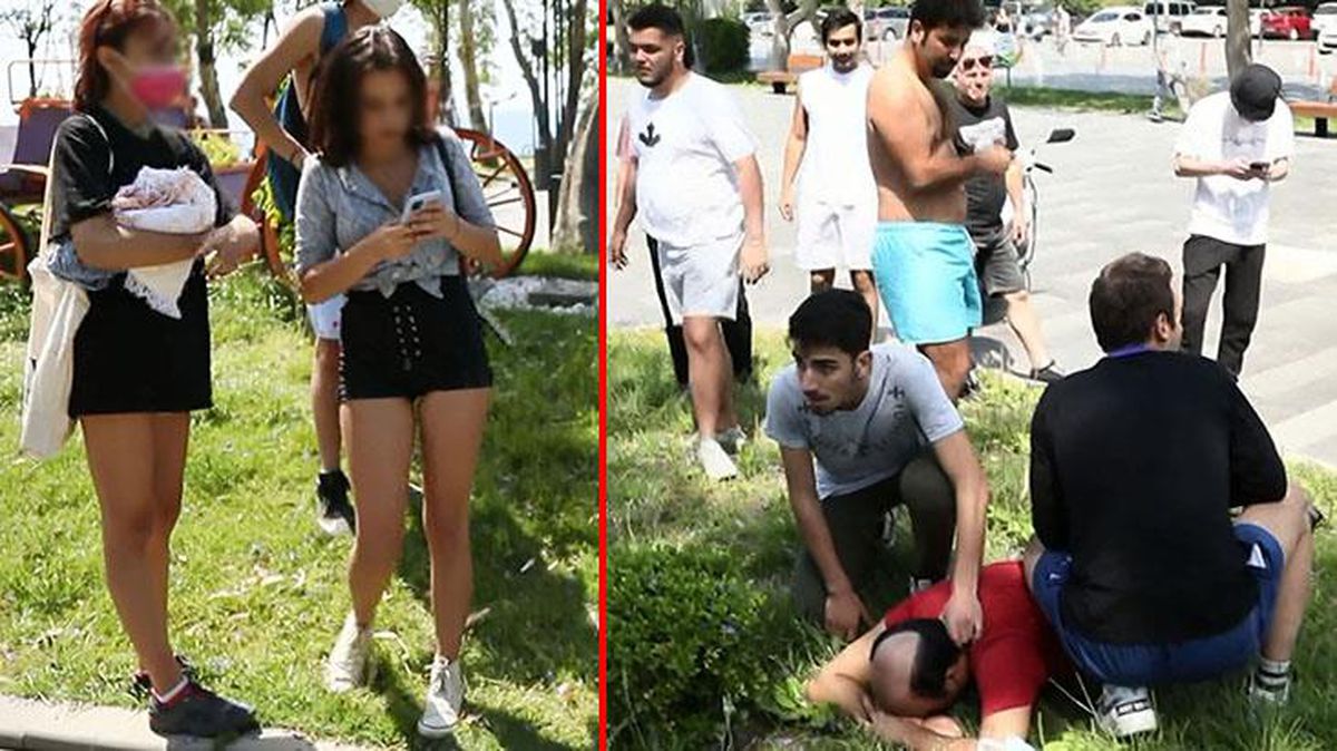 Plaj kabininde üzerini değiştiren genç kızları çeken sapık, çevredekiler tarafından derdest edildi