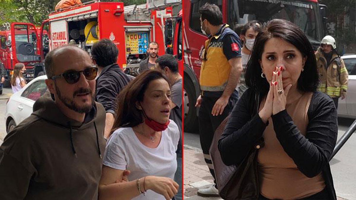 Şişli'de film atölyesinde yangın paniği! Mahsur kalan iki kadın için itfaiye ekipleri seferber oldu