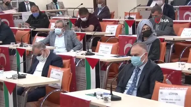 Sivas Belediye Meclisi'nden Filistin'e destek Sivas Belediye Meclisi'nden Filistin'e destek