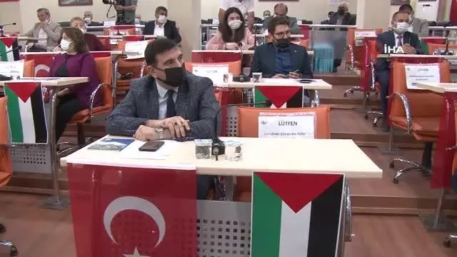 Sivas Belediye Meclisi'nden Filistin'e destek Sivas Belediye Meclisi'nden Filistin'e destek