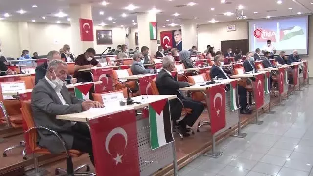 Sivas Belediye Meclisi'nden Filistin'e destek Sivas Belediye Meclisi'nden Filistin'e destek
