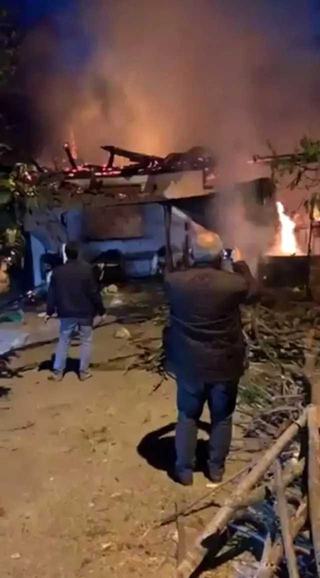 Son dakika haberi... Trabzon'da yangın Son dakika haberi... Trabzon'da yangın