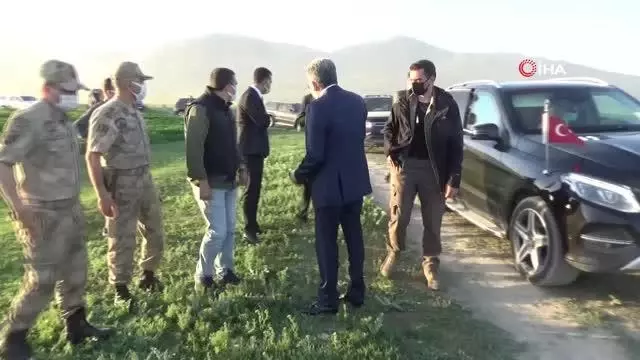 Vali Bilmez inci kefalinin göç yolunda incelemelerde bulundu