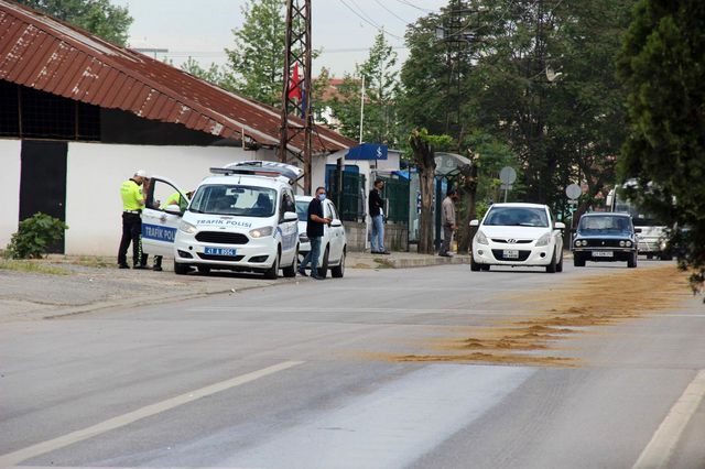yola dokulen hidrolik yagi zor anlar yasatti 5 14138978 o