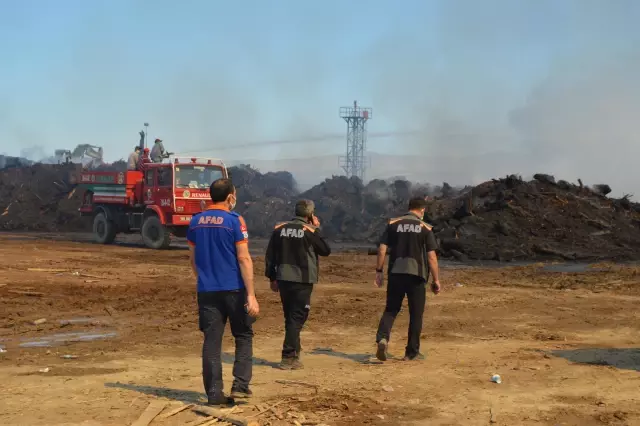 Afyonkarahisar'da biyokütle enerji santralindeki yangın kontrol altına alındı Afyonkarahisar'da biyokütle enerji santralindeki yangın kontrol altına alındı