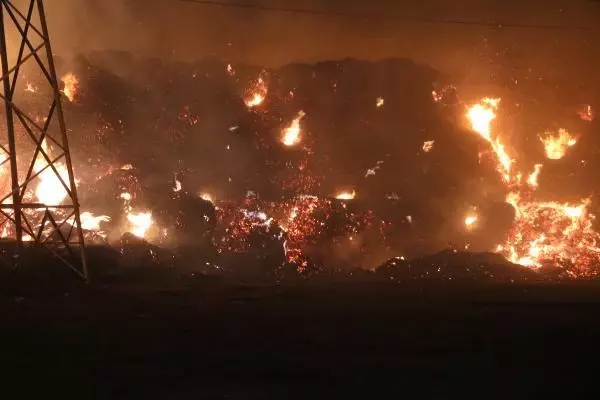 Son dakika haberleri... Afyonkarahisar'daki biyokütle enerji tesisinde 15 günde ikinci yangın Son dakika haberleri... Afyonkarahisar'daki biyokütle enerji tesisinde 15 günde ikinci yangın