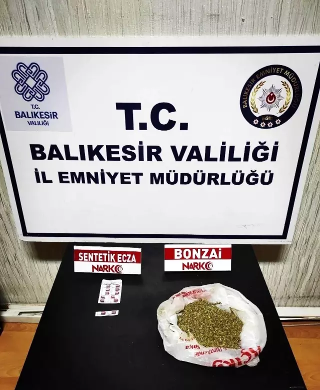 Balıkesir'de polisten 34 şahsa asayiş ve uyuşturucu operasyonu