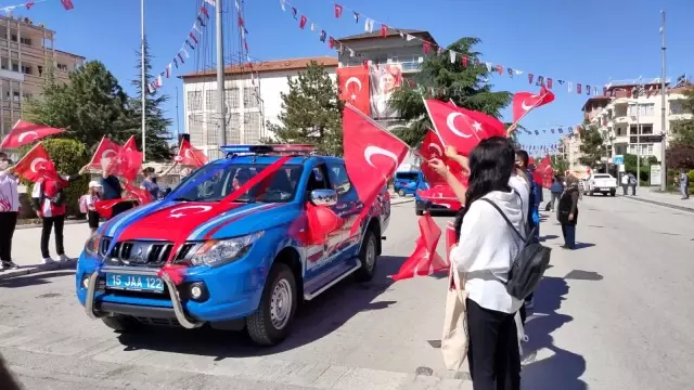 Burdur'da 19 Mayıs kutlamaları