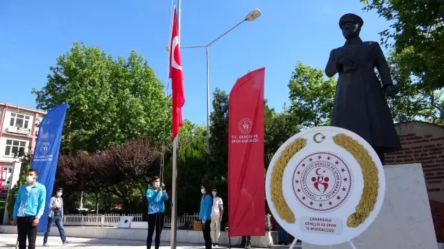 Çanakkale'de 19 Mayıs kutlamaları