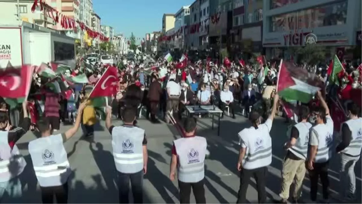 İsrail'in, Filistin'e yönelik saldırıları protesto edildi