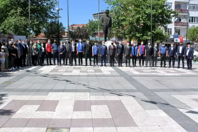 Manyas'ta Atatürk'ü Anma Gençlik ve Spor Bayramı kutlandı