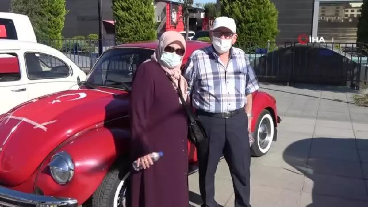 Samsun'da '19 Mayıs'a özel vosvos konvoyu'