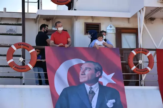 Samsun'da Bandırma Gemi Müze ve Milli Mücadele Açık Hava Müzesi'ne ziyaretçi akını Samsun'da Bandırma Gemi Müze ve Milli Mücadele Açık Hava Müzesi'ne ziyaretçi akını