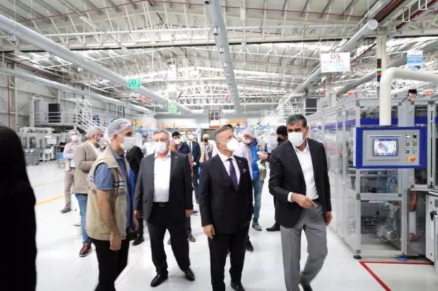 TİM Başkanı İsmail Gülle Altunkaya Üretim Tesislerinde inceleme yaptı