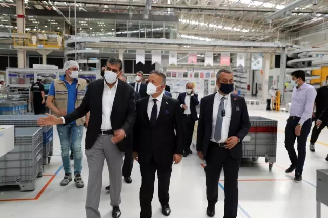 TİM Başkanı İsmail Gülle Altunkaya Üretim Tesislerinde inceleme yaptı