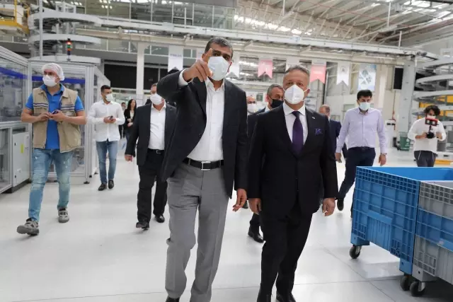 TİM Başkanı İsmail Gülle Altunkaya Üretim Tesislerinde inceleme yaptı