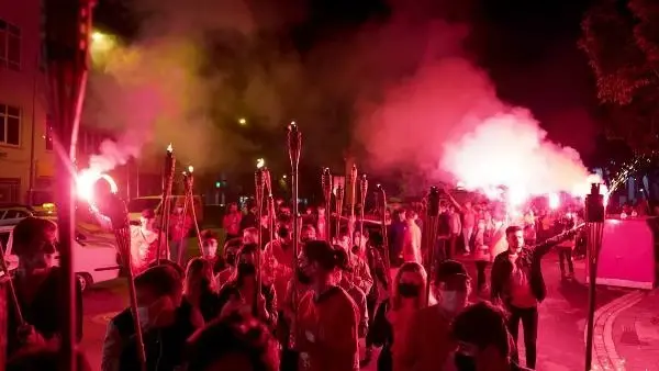 Edirne Trakya da 19 Mayıs coşkusu