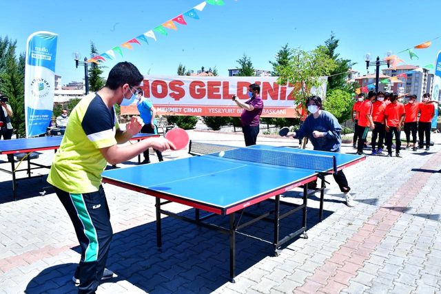 Yeşilyurt'ta 19 Mayıs özel bir programla kutladı