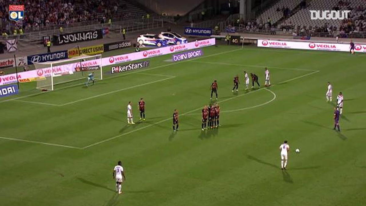 Yoann Gourcuff'un Nice'e Attığı Müthiş Serbest Vuruş Golü