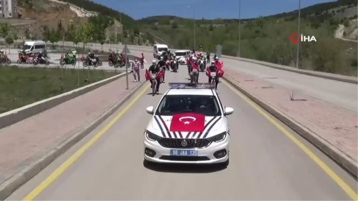 Yozgat'ta pedallar 19 Mayıs için döndü