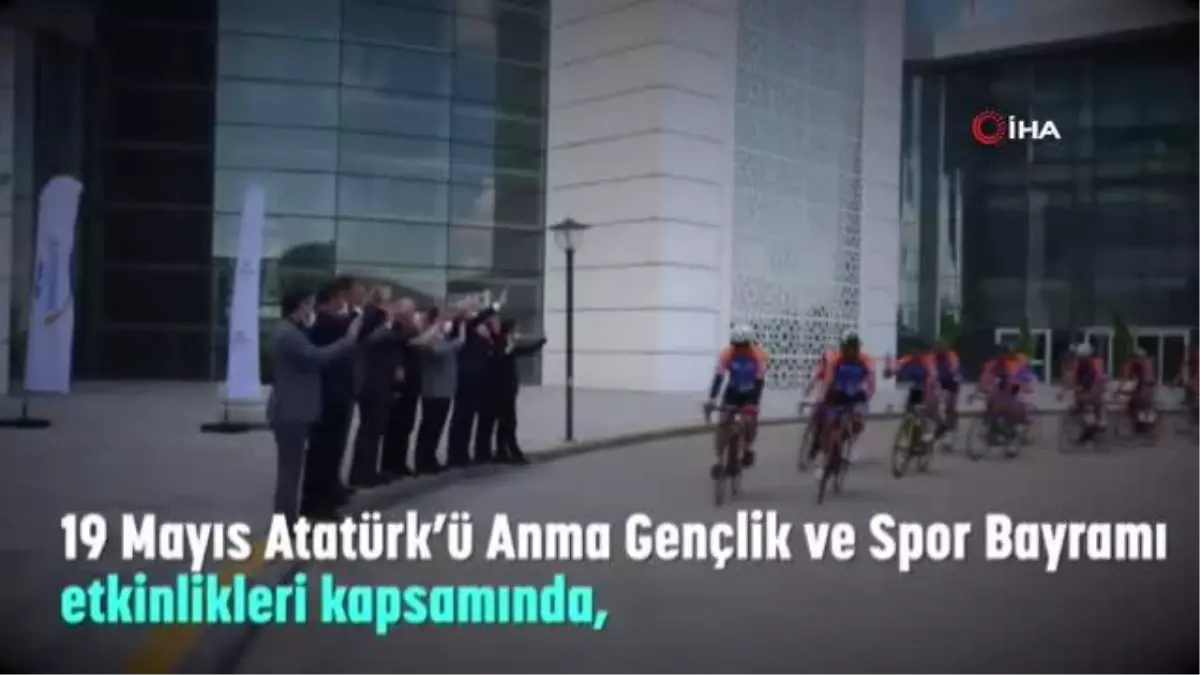 AFAD bisikletçileri Samsun'a ulaşarak 19 Mayıs etkinliklerine katıldı