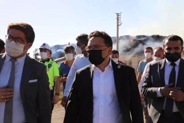 Son dakika haber | Afyonkarahisar'da pelet yakıtı üretilen tesiste yangın çıktı Son dakika haber | Afyonkarahisar'da pelet yakıtı üretilen tesiste yangın çıktı