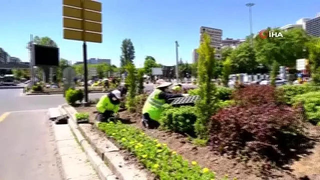 Başkent bahara hazırlanıyor Başkent bahara hazırlanıyor