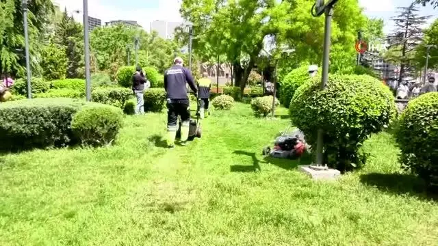 Başkent bahara hazırlanıyor Başkent bahara hazırlanıyor