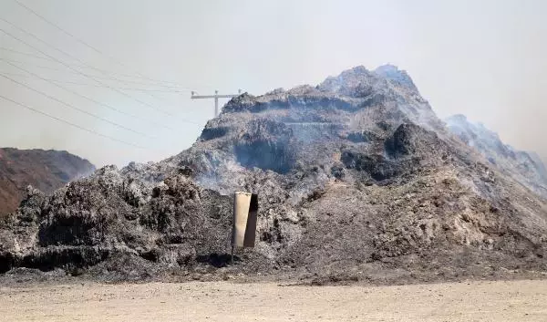 Biyokütle enerji tesisindeki yangın kontrol altına alındı Biyokütle enerji tesisindeki yangın kontrol altına alındı