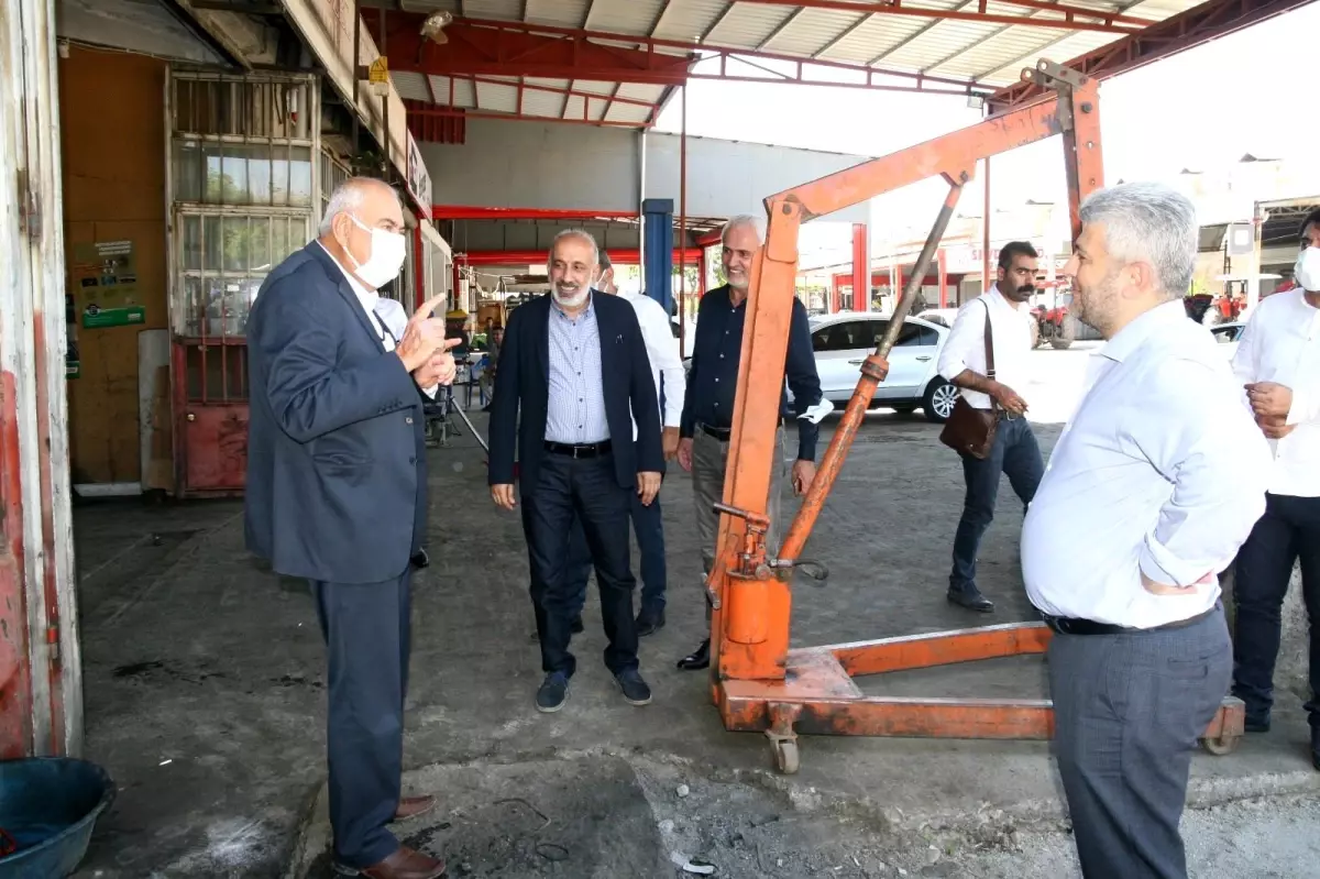 DTSO Başkanı Kaya, Silvan'da sanayi esnafını ziyaret etti