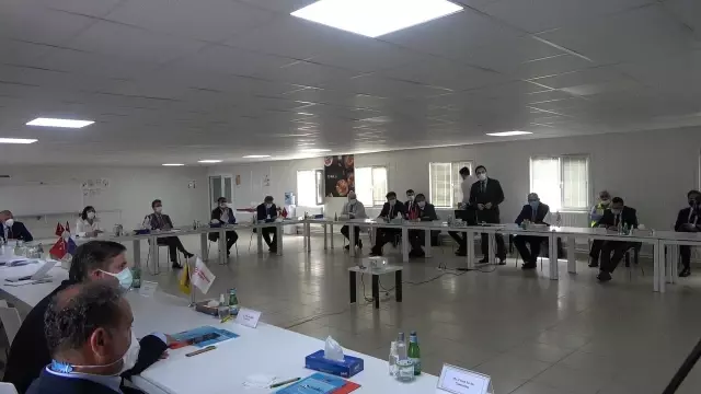 Meyer-Landrut ve Kaymakcı'dan, Lüleburgaz Hızlı Tren Merkez Şantiyesini inceledi