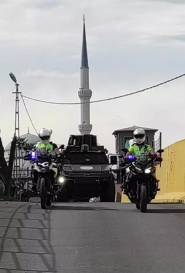 Şişli'de özel harekat polisli asayişi denetimi
