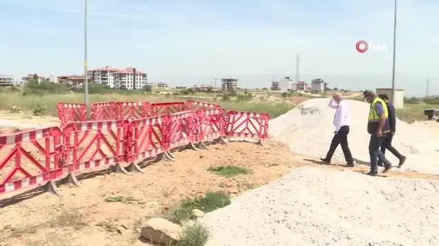 Yeni yerleşim alanlarında altyapı çalışması başladı