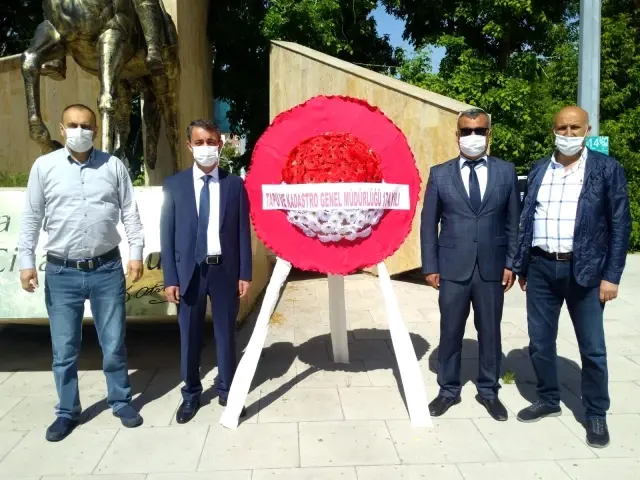 Ağrı'da Tapu ve Kadastro teşkilatının 174. kuruluş yıl dönümü kutlandı Ağrı'da Tapu ve Kadastro teşkilatının 174. kuruluş yıl dönümü kutlandı