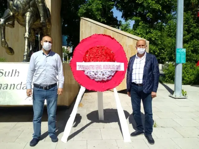 Ağrı'da Tapu ve Kadastro teşkilatının 174. kuruluş yıl dönümü kutlandı Ağrı'da Tapu ve Kadastro teşkilatının 174. kuruluş yıl dönümü kutlandı