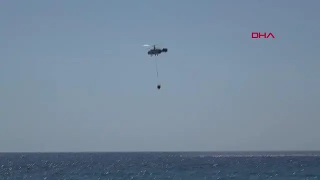 ANTALYA ALANYA KALESİ YAMACINDA KORKUTAN YANGIN ANTALYA ALANYA KALESİ YAMACINDA KORKUTAN YANGIN