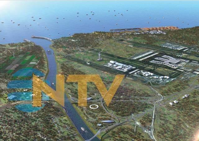 Bakan Karaismailoğlu, Kanal İstanbul'un bire bir ölçeğinde resmini ilk kez paylaştı Bakan Karaismailoğlu, Kanal İstanbul'un bire bir ölçeğinde resmini ilk kez paylaştı