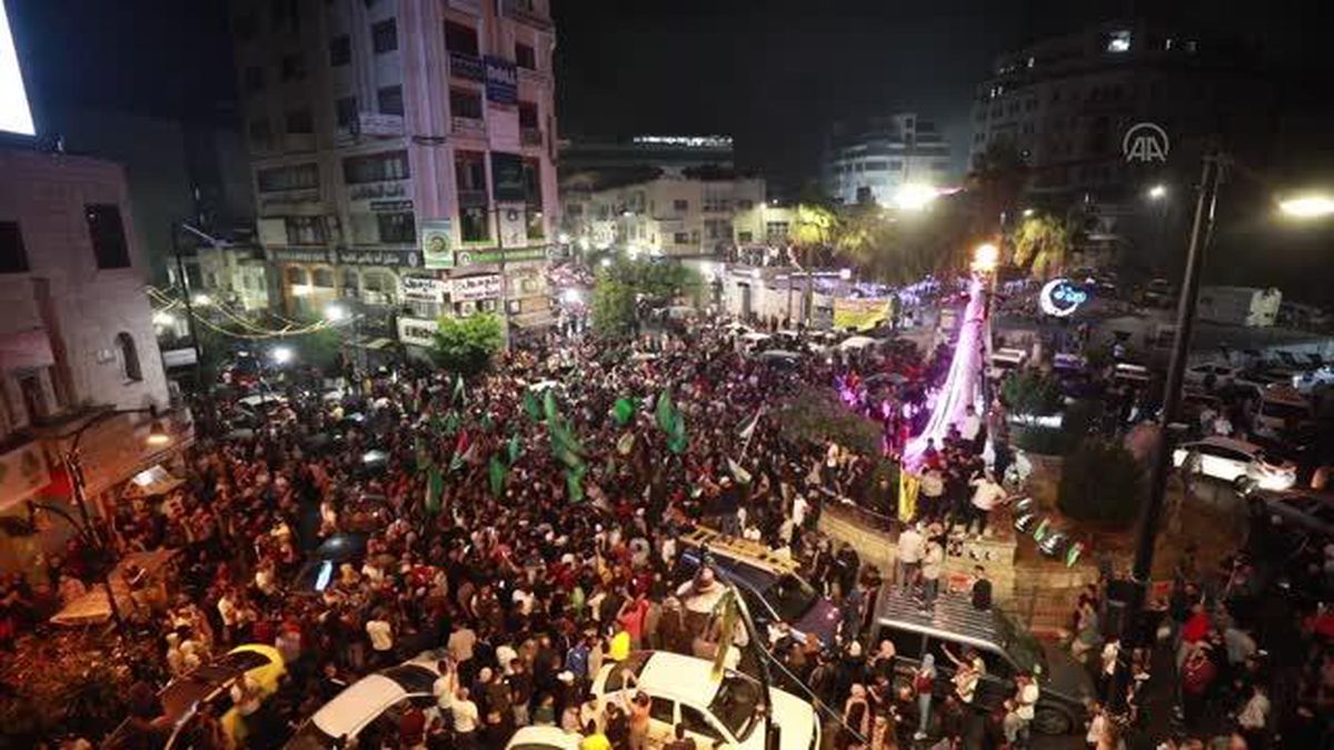 Batı Şeria'daki Filistinlilerin 'ateşkes' sevinci