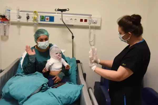 Beril bebekten iyi haber; hayati tehlikesi yok Beril bebekten iyi haber; hayati tehlikesi yok
