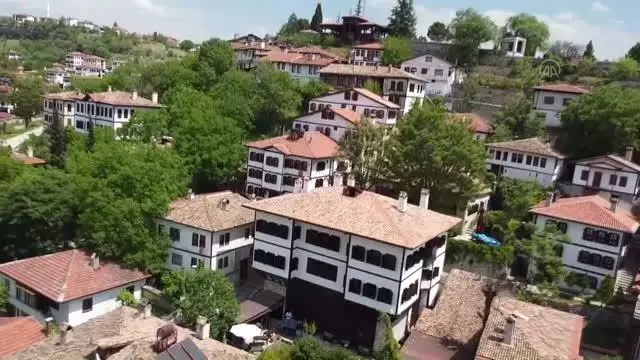 (DRONE) - Asırlık Kaymakamlar Gezi Evi'nin restorasyonu tamamlandı