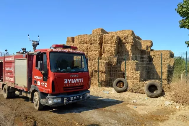 AFYONKARAHİSAR - Pelet yakıtı üretilen tesiste çıkan yangın söndürüldü AFYONKARAHİSAR - Pelet yakıtı üretilen tesiste çıkan yangın söndürüldü