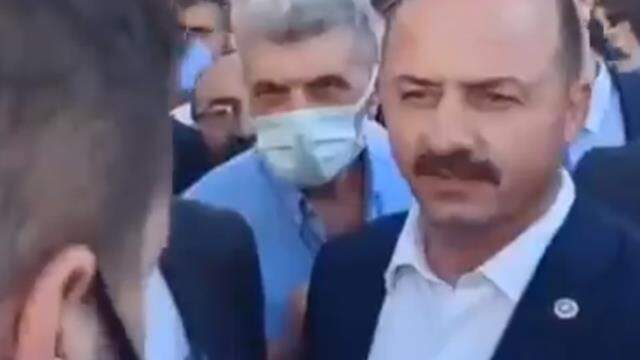 Rize, İYİ Parti'ye iyi gelmedi! Akşener'den sonra yardımcısı Ağıralioğlu da bir vatandaşla gerginlik yaşadı