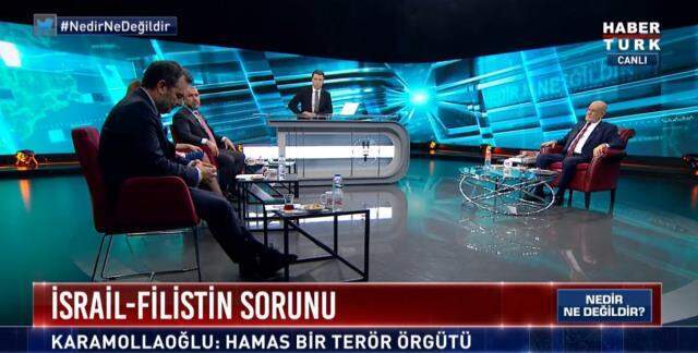 Sözleri alt yazıya 'Hamas terör örgütü' olarak yansıtılan Karamollaoğlu panikledi: Aman aman