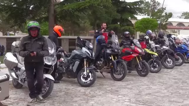 AFYONKARAHİSAR - Motosiklet markalarının Türkiye yöneticileri Frig Vadisi'ni gezdi