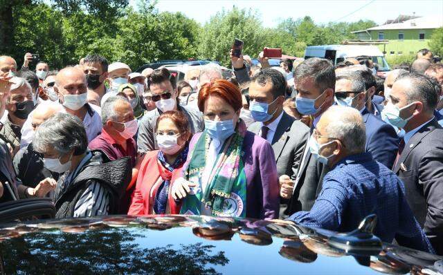 Akşener'in Rize'de gerginlik yaşaması nedeniyle çıkan arbedede saldırıya uğrayan esnaf: Korumalar bir anda üstüme saldırdı